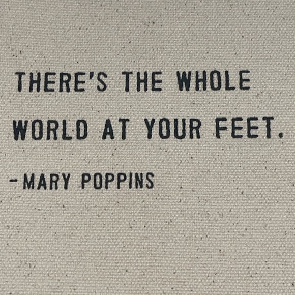 NWT- SugarBoo & Co. Canvas cosmetic bag. - Picture 2 of 6